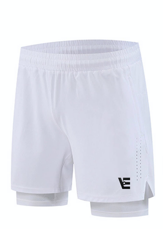 Veli Athletic Shorts - White